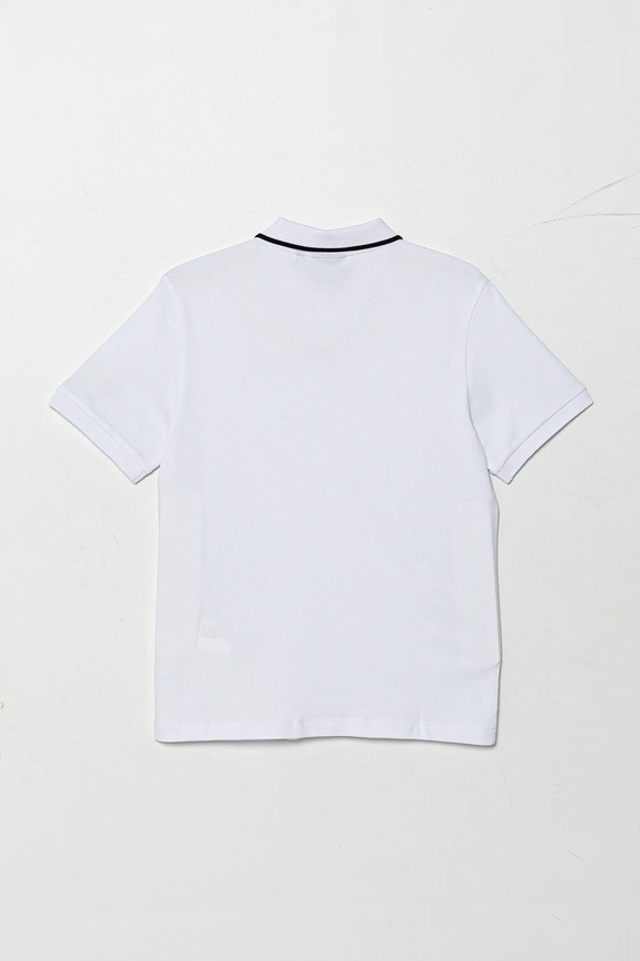 Detské polo tričko EA7 Emporio Armani 7B000023.AF12901 biela SS26
