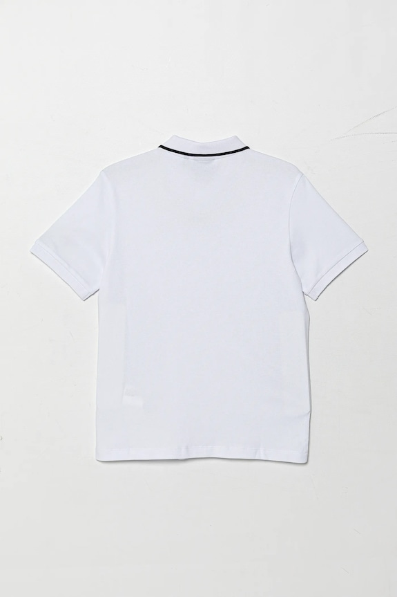 Detské polo tričko EA7 Emporio Armani 7B000023.AF12901 biela SS26