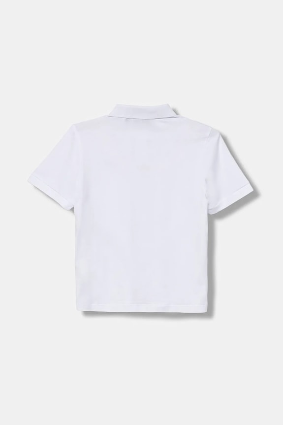 EA7 Emporio Armani Πόλο παιδικό βαμβακερό 7B000022.AF10378 λευκό SS26