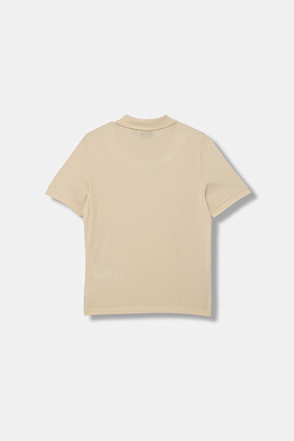 EA7 Emporio Armani polo dziecięce bawełniane 7B000022.AF10378 beżowy SS26