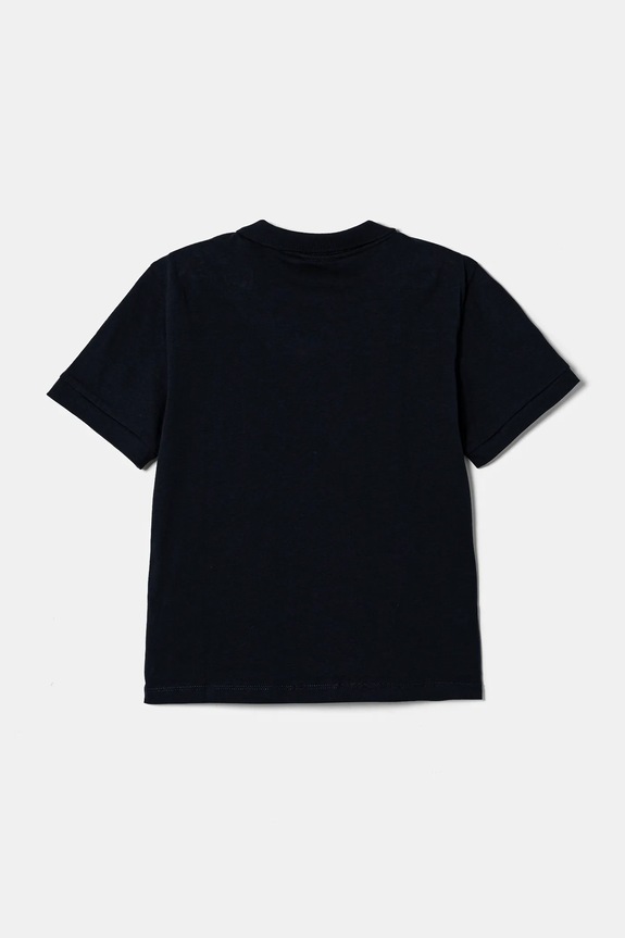 EA7 Emporio Armani πόλο παιδικό βαμβακερό 7B000022.AF10378 σκούρο μπλε SS26