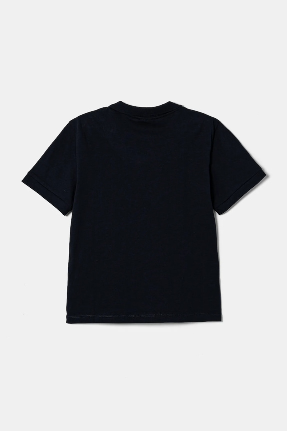 EA7 Emporio Armani πόλο παιδικό βαμβακερό 7B000022.AF10378 σκούρο μπλε SS26