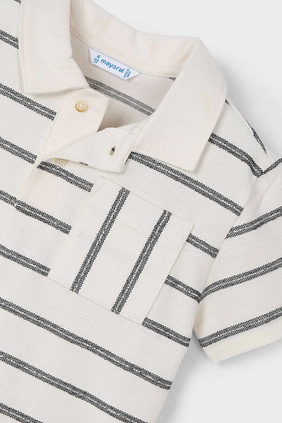 Fiú Mayoral gyerek pamut póló 3107.5E.Mini.PPYA bézs