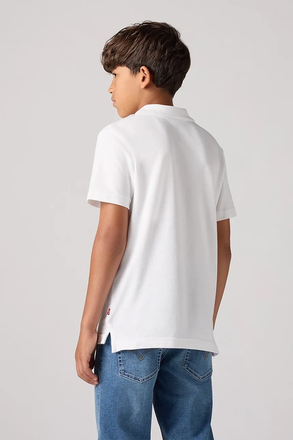 Levi's polo bawełniane dziecięce BACK NECK TAPE POLO 9EA893