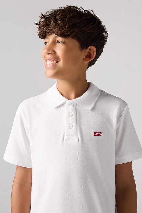 Levi's polo bawełniane dziecięce BACK NECK TAPE POLO 9EA893