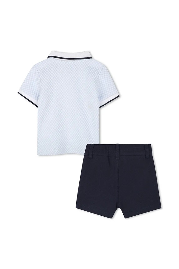 BOSS compleu bebe J52212 albastru SS25