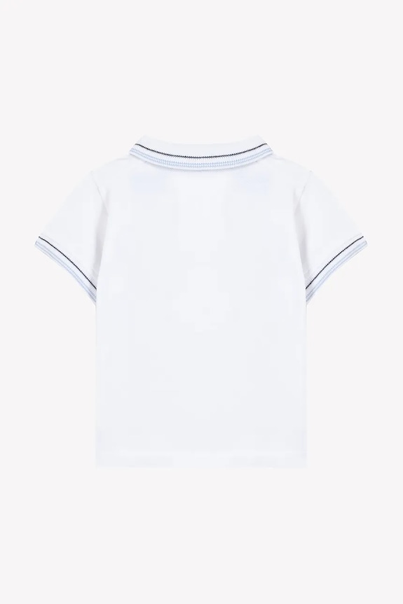 Dječaci Pamučna polo majica za bebe Tartine et Chocolat CA11101.60.74 plava