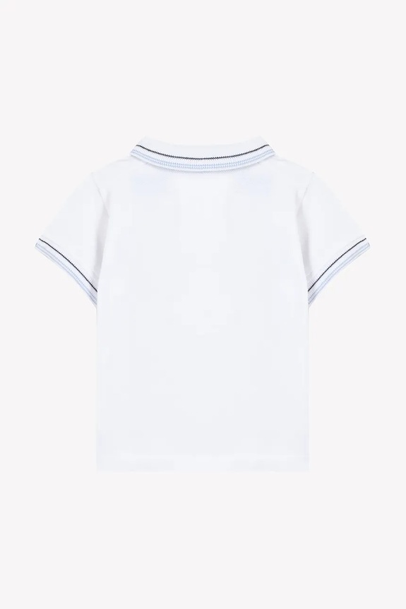 BIMBO Tartine et Chocolat polo in cotone neonati CA11101.80.94 blu