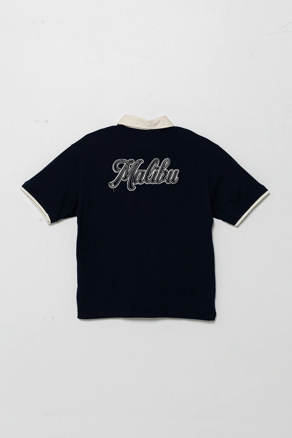 United Colors of Benetton polo in cotone 3MI5C301U.G.Seasonal blu navy SS25