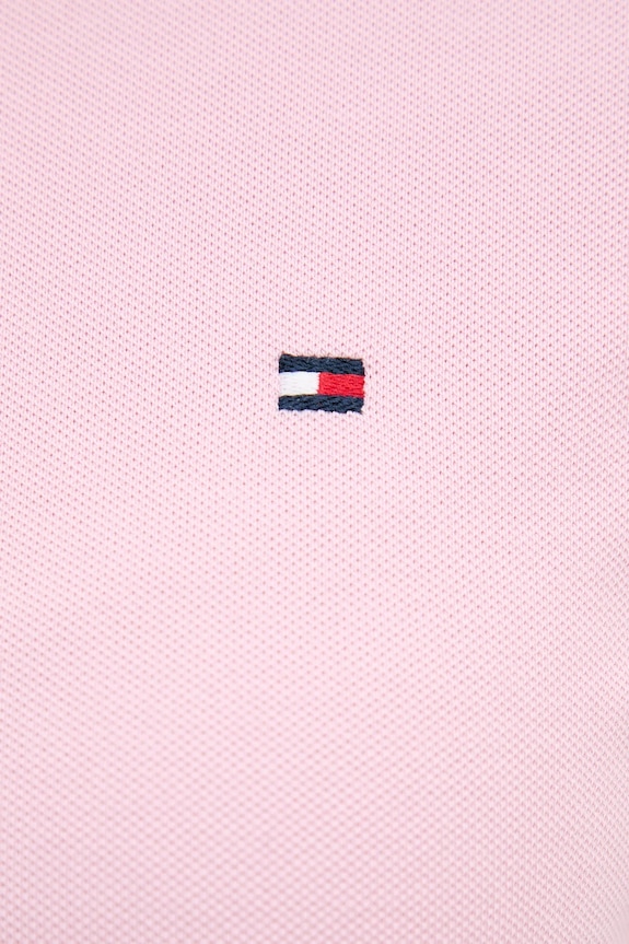 Tommy Hilfiger polo tričko dámske s bavlnou WW0WW43225 ružová