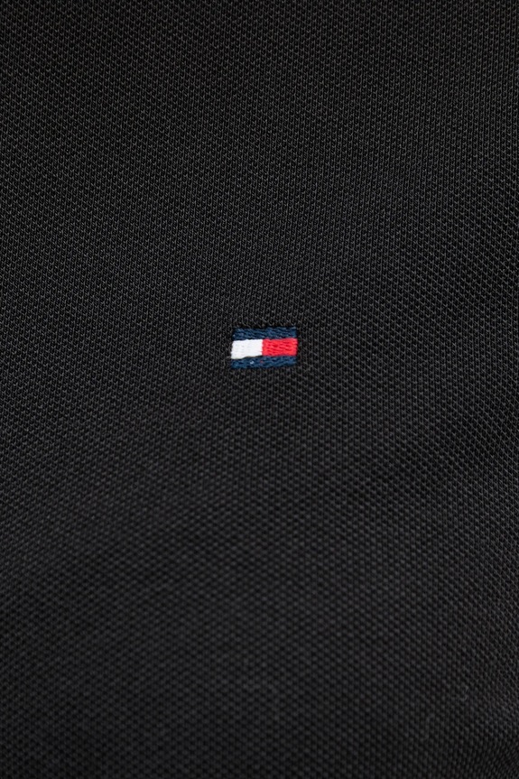 Tommy Hilfiger polo tričko dámske s bavlnou WW0WW43225 čierna