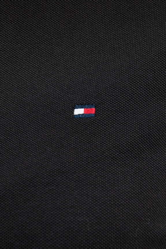Tommy Hilfiger polo tričko dámske s bavlnou WW0WW43225 čierna