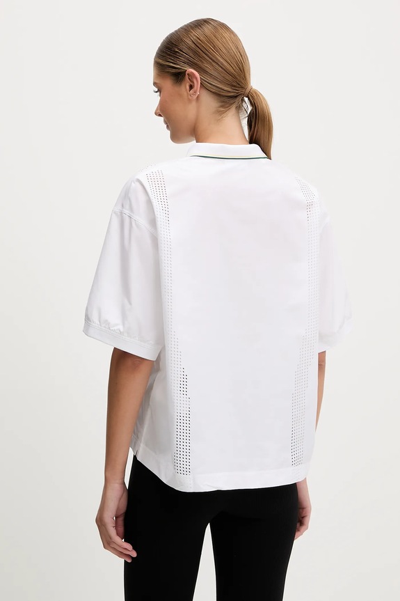 Abbigliamento Lacoste polo CF0060 bianco