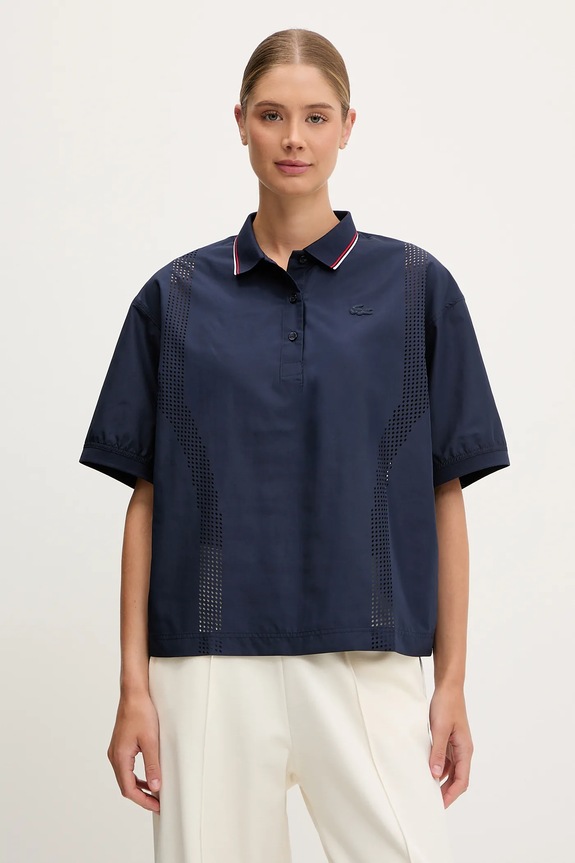 Lacoste polo pozostałe granatowy CF0060