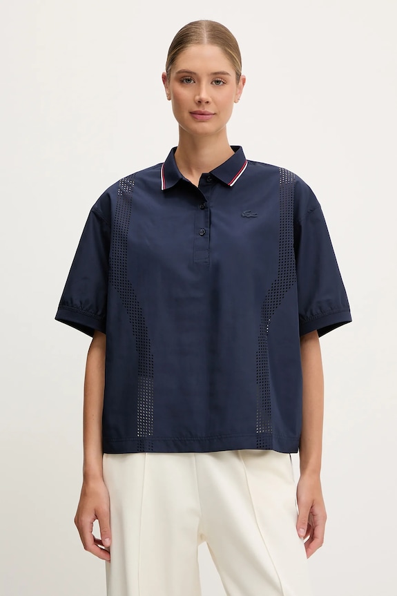 Lacoste polo pozostałe granatowy CF0060