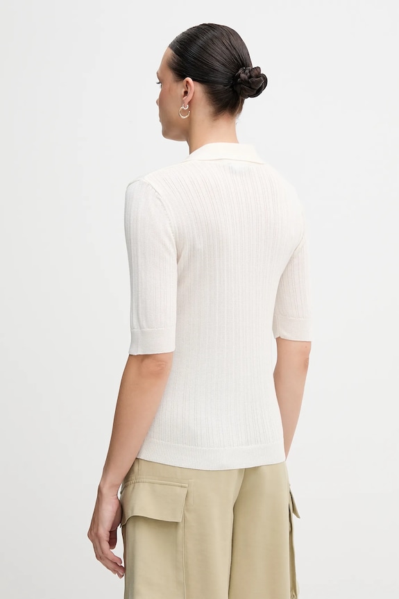 Ρούχα Πόλο United Colors of Benetton 123VD3018 μπεζ