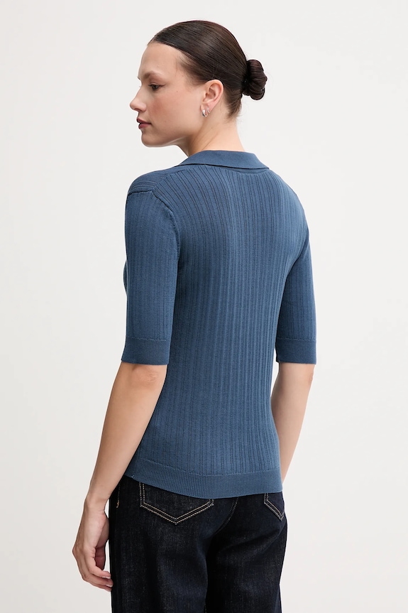 Ρούχα Πόλο United Colors of Benetton 123VD3018 μπλε