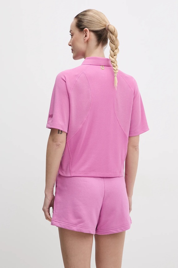 Odzież Helly Hansen polo INSHORE 34481 różowy
