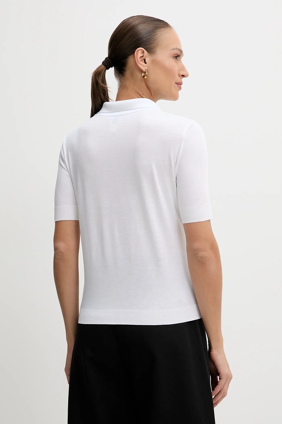 Odzież Calvin Klein polo LV044B208G biały