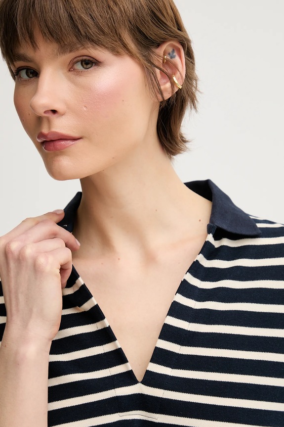 Polo majica Tommy Hilfiger mornarsko plava WW0WW44512