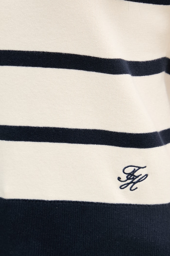 Tommy Hilfiger női pamut póló WW0WW45400 bézs