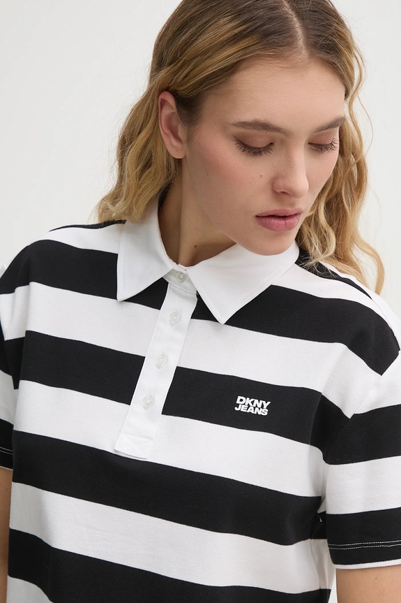 Dkny polo czarny DJ5T1421