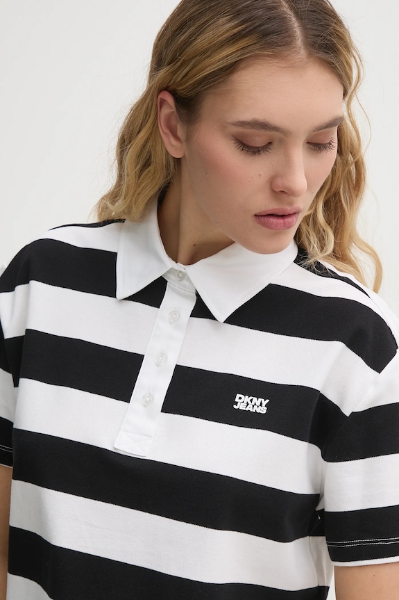 Dkny polo czarny DJ5T1421