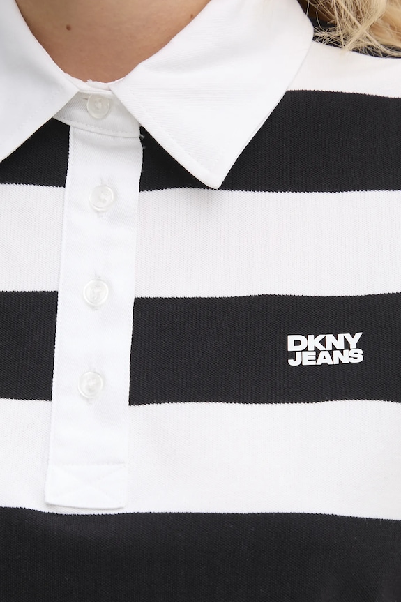 Dkny polo DJ5T1421 czarny