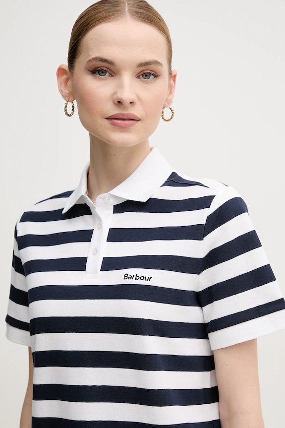 Barbour tricou polo Ashbourne bleumarin LML0887NY73