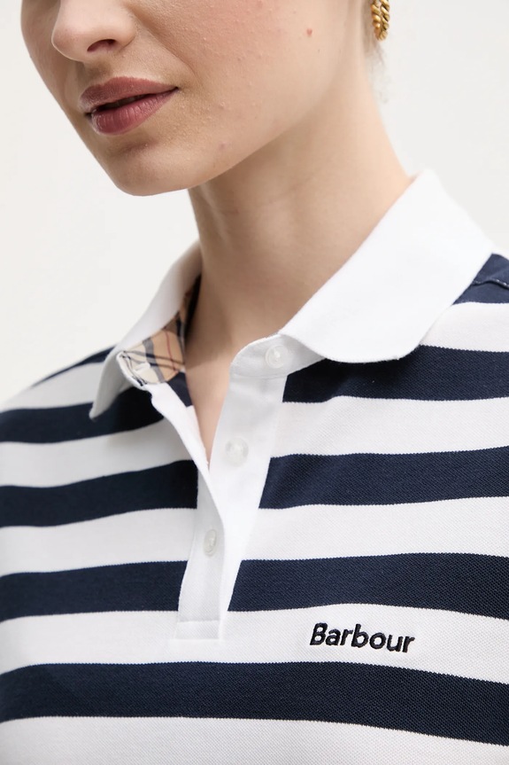 Barbour tricou polo Ashbourne LML0887NY73 bleumarin