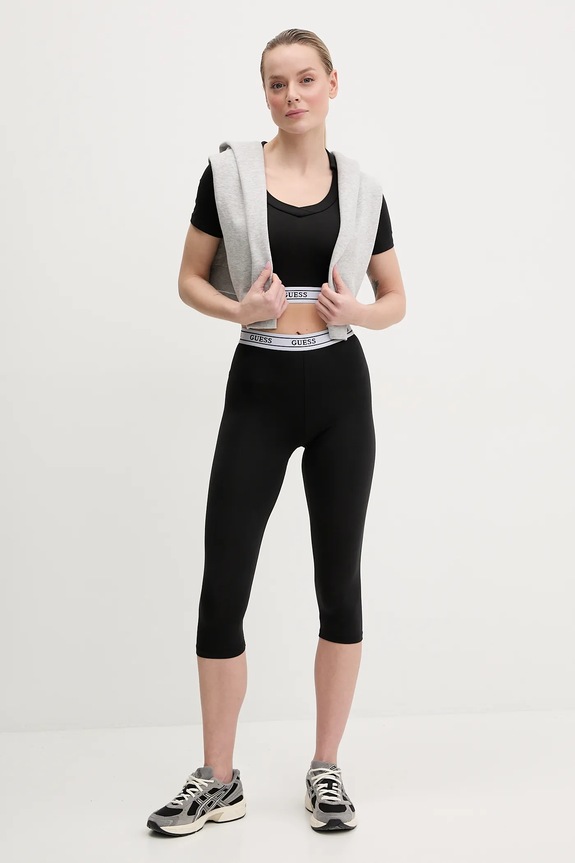 Polo majica Guess ALINE V5GP07.KCSA2 crna AW25