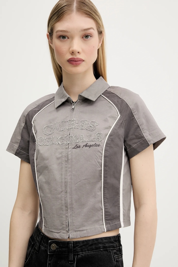 Guess Originals cămașă gri W5GH0K.WGB5B