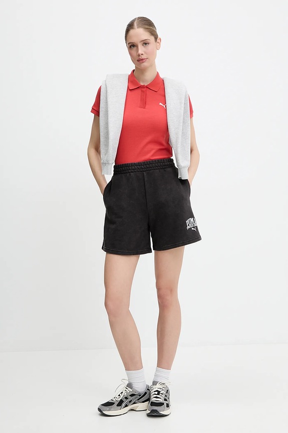 Πόλο Puma 629777 κόκκινο SS25