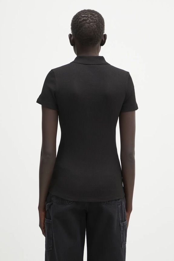 Abbigliamento Lacoste polo in cotone DF5377 nero