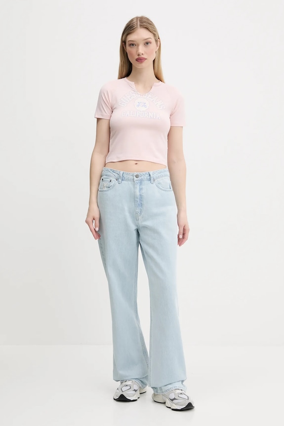 Tričko Guess Jeans W5GI27.J1314 růžová SS25