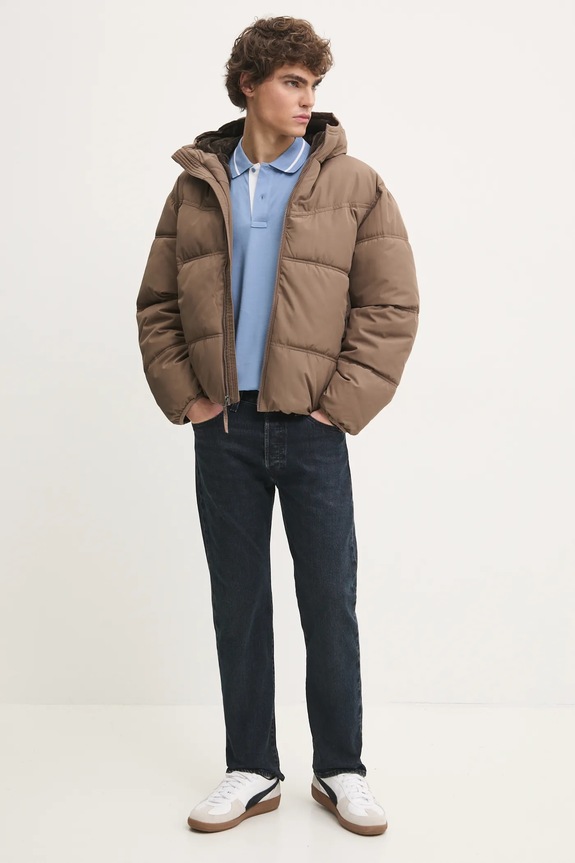 Tommy Jeans pamut póló DM0DM20745 kék SS25