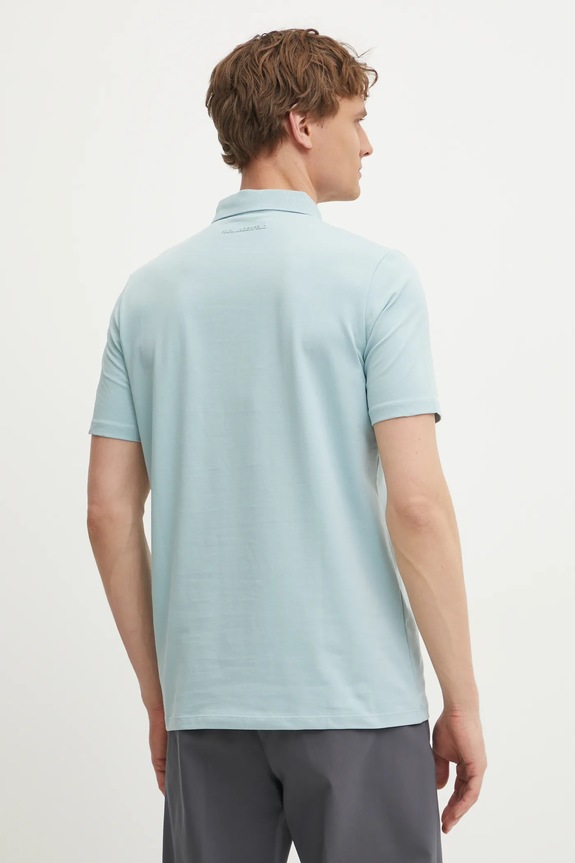 Odzież Karl Lagerfeld polo 551221.745750 turkusowy