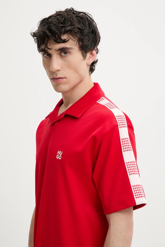 Polo tričko HUGO červená 50531311