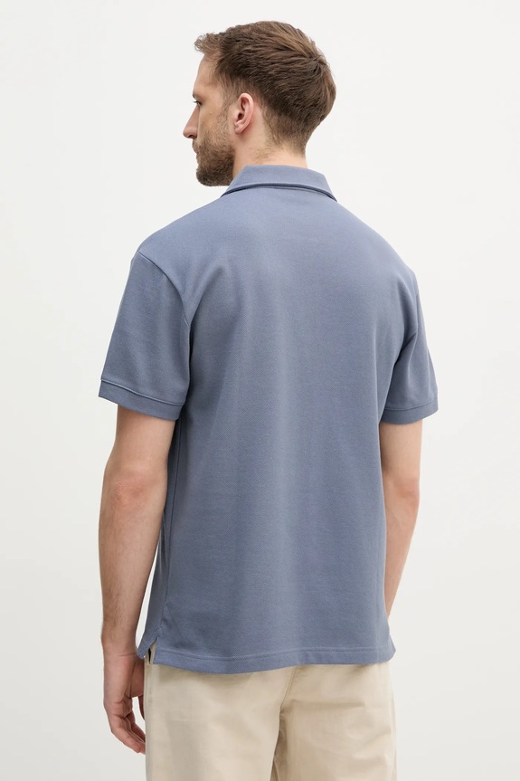 Calvin Klein Jeans tricou polo J30J327040 albastru SS25