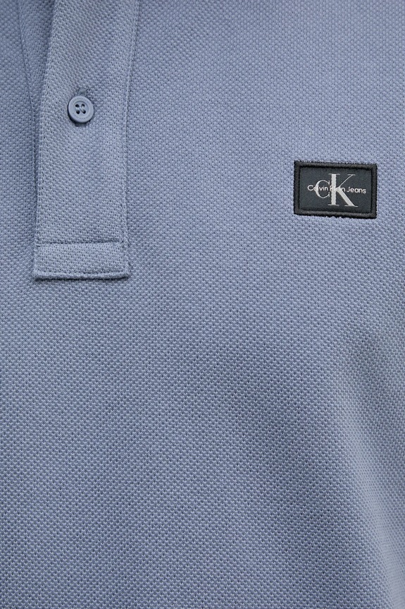 Calvin Klein Jeans tricou polo albastru J30J327040