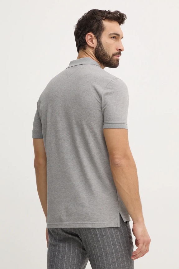 Odzież Tommy Hilfiger polo MW0MW37309 szary