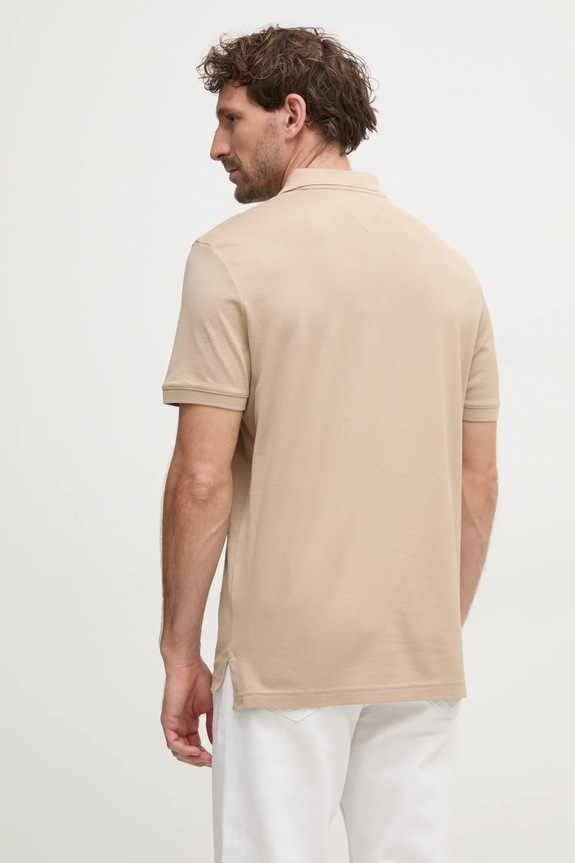 Abbigliamento Tommy Hilfiger polo in cotone MW0MW37516 beige