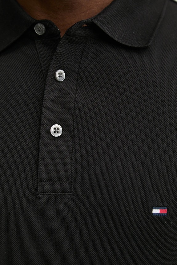 Polo majica Tommy Hilfiger MW0MW37518 crna