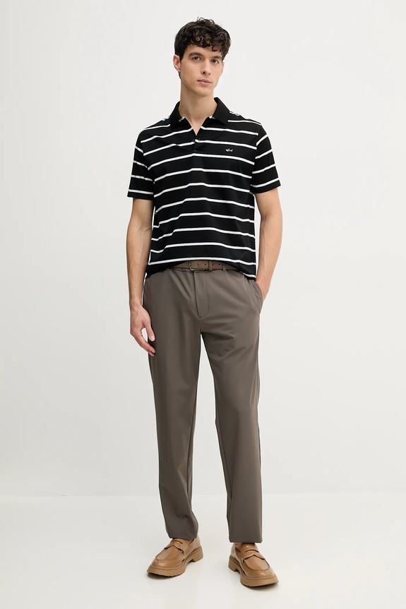 Paul&Shark polo in cotone 25411233 nero SS25