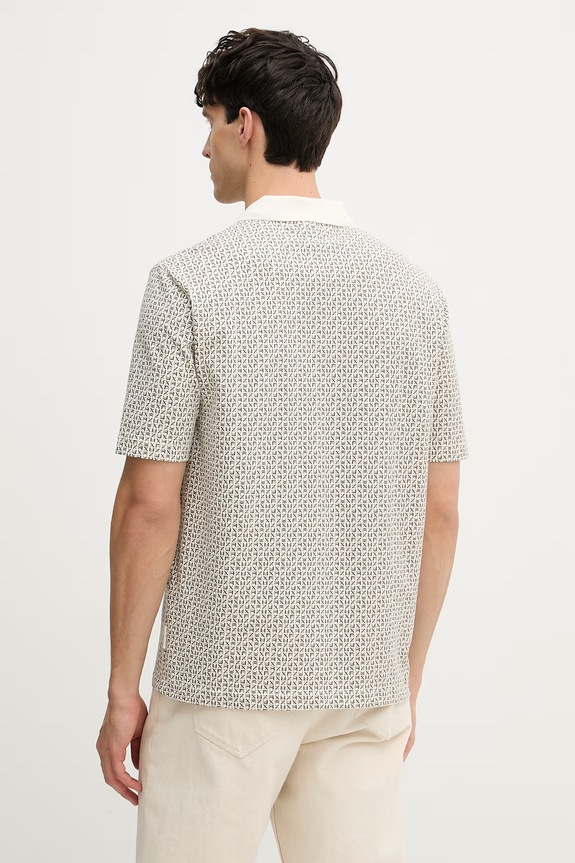 Odjeća Armani Exchange polo za muškarce od pamuka s elastanom XM000736.AF10819 bež