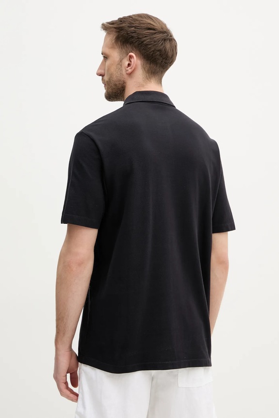 Îmbrăcăminte Armani Exchange polo de bumbac XM000509.AF13055 bleumarin