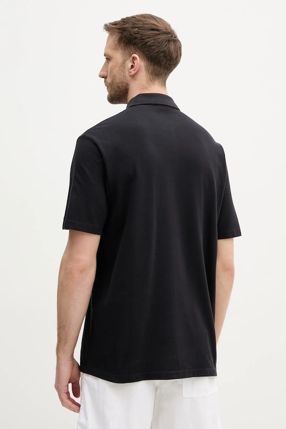 Îmbrăcăminte Armani Exchange polo de bumbac XM000509.AF13055 bleumarin