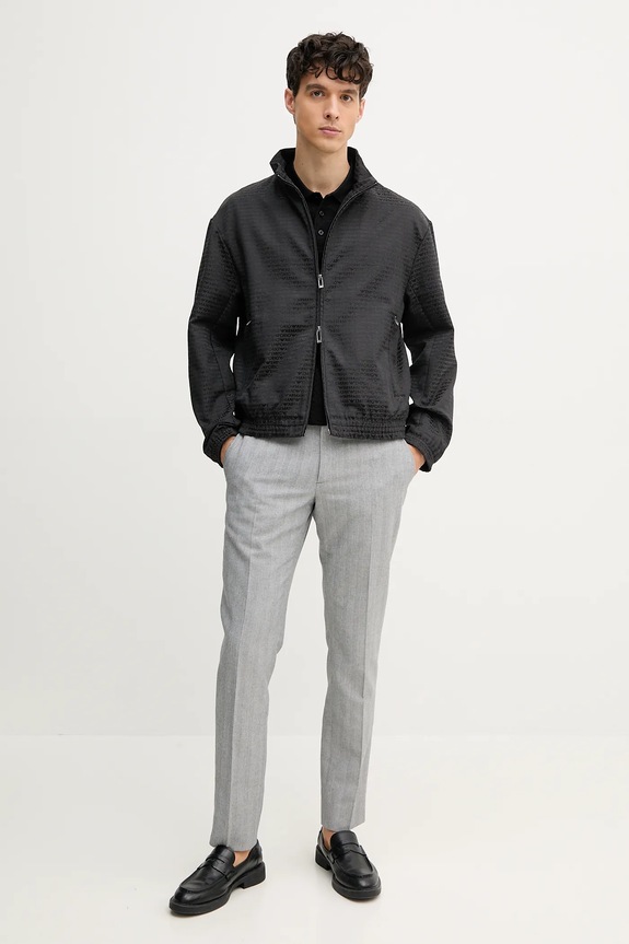 Armani Exchange polo bawełniane XM000477.AF10337 czarny SS25