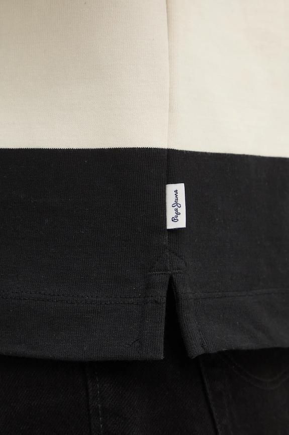 Pepe Jeans longsleeve din bumbac BRANDON PM542230