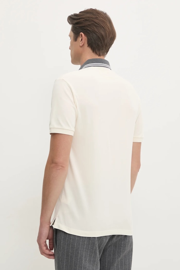 Oblečenie Polo tričko Hackett London HM563381 béžová